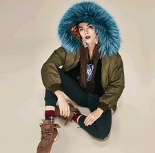 Damen Bomberjacke Jacke mit
