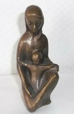 Hoher Neupreis - Bronze Maria mit Kind Gelenberg  -  Typ 20 cm