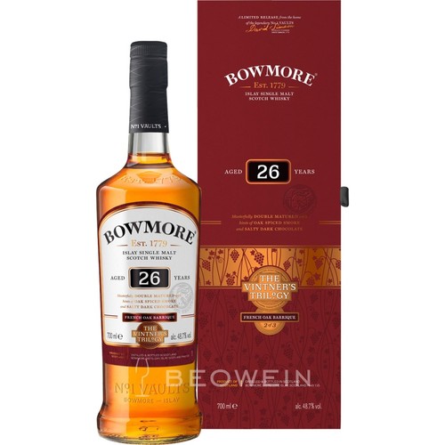 Bowmore vintners trilogy - bowmore,