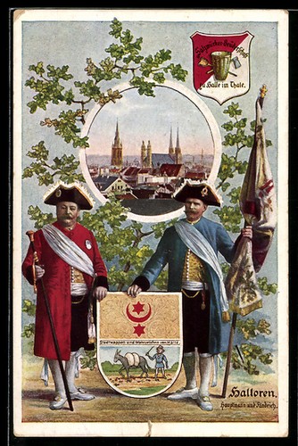 Halle saale halloren - ak,