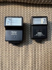 Two Camera Flash Units Vivitar