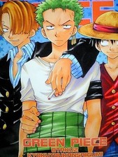 ONE PIECE Doujinshi San Zoro Rousoro Otaku 2/Kanto Kansai Gumi GREEN PIECE