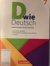 D wie Deutsch 7 Handreichungen
