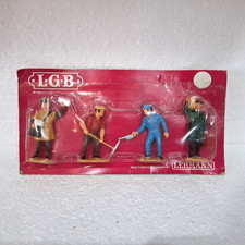 VINTAGE LGB LEHMANN 5043 ZUGARBEITER FIGUREN DER GROSSE ZUG SPUR G ZZ13