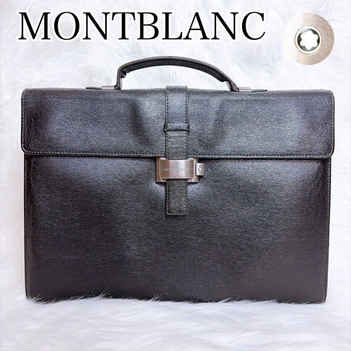 Montblanc leder business - leder,