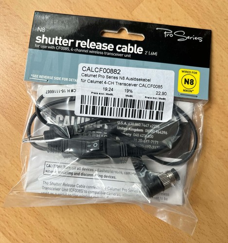 Calumet shutter release - shutter,