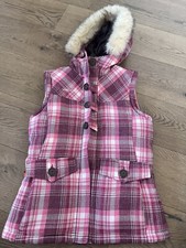 Wneu Weste Damen Gefütterte ärmellose Jacke VAUDE Gr 34 Mit Kapuze