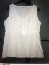 Lysgaard Top L Tunika bluse 100% Leinen wunderschön Edel Hängerchen Sommer