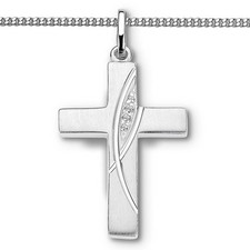 Premium Zirkonia Kreuz