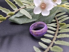 Ring purple circle
