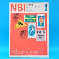 NBI 5/1966 DDR Eishockey Crimmitschau Torgau Westberlin Spezitex Wohnungsbau