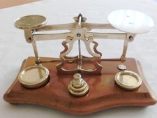 antike englische Briefwaage