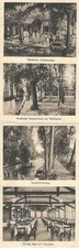 Lübbenau 1932 Waldhotel Wotschofska im Spreewald Klappkarte