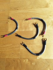 QED XT 40i * Kabelbrücken Bi-Wiring * Spades