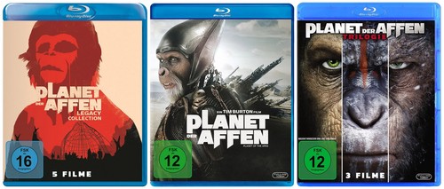 Planet der affen filme set - planet,