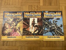 CAPTAIN CONCHO DER REBELL AUS TEXAS. 3 Hefte. Bd 37, 38 & 39 Bastei Erstausgabe