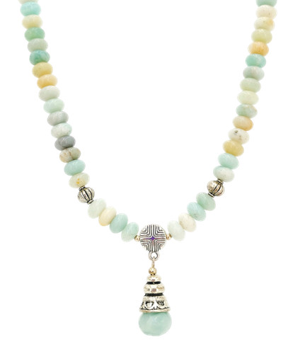 Bailysbeads blau andenopal - blau,