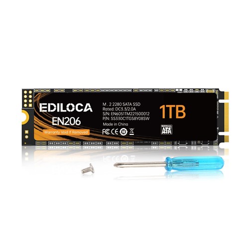 Ediloca sata 1tb 2tb ssd - m.2,