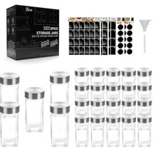 Gewürzgläser Eckig 25 Stk x