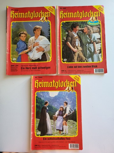 Romanhefte heimatglocken nr - 3x,