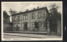 Erlangen, Landesanstalt für Bienenzucht, Imkerei, Ansichtskarte 