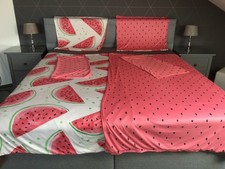 Bettwäsche, 6 Teile, QVC Jerymood, 135x200cm, Microfaser