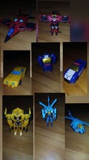 Hasbro Transformers Paket 4 Stück Barricade Bumblebee Turbo Talon Windblade