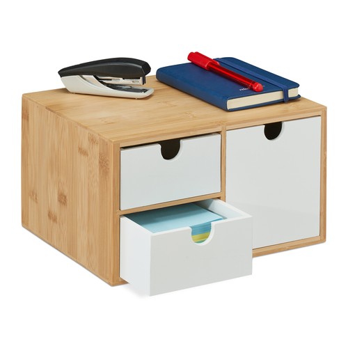 Schubladenbox bambus