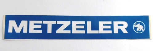 Werbe aufkleber metzeler logo - metzeler,