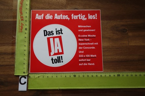 Alter aufkleber zeitung - aufkleber,