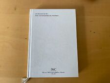 Used - Watches Catalog IWC Katalog Uhren - Sammlung 2001/2002 - Spanish