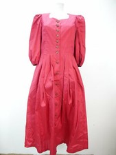 Lechtaler Dirndl Wildseide rot