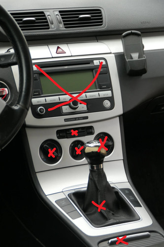 Passat mittelkonsole - passat,