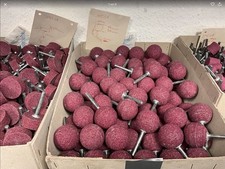 Kugel-Schleifstifte Ø 40 mm – Schaft Ø 6 mm  Korn 40A Hobby Schleifen Dremel