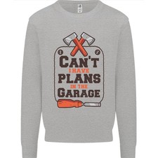 Pläne In Der Garage Tischlerei DIY Handwerker Herren Sweatshirt Pullover