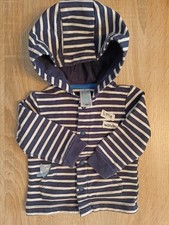 Sweatjacke Jacke Jäckchen Kapuzenjacke Baby Junge Gr. 62 Babyclub