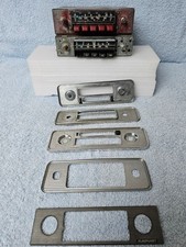 2 "Vintage" - Blaupunkt Autoradios Frankfurt und Mannheim und 5 Blenden