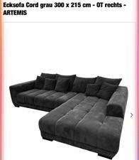 L-Couch mit Schlaffunktion und