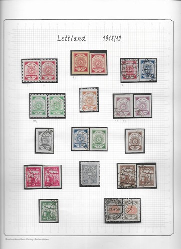 Lettland sammlung alter - sammlung,