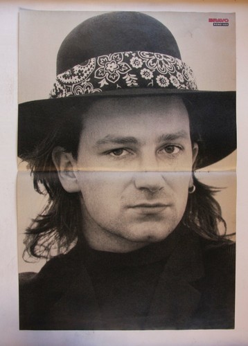 Bravo poster german - u2,