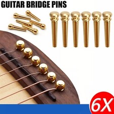 6PCS Gitarre Brücke Pins