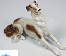 Barsoi Windhund Figur Hund