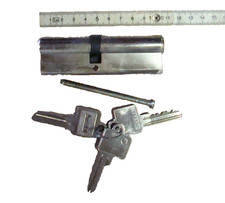 Profilzylinder gleichschließend 3 Schlüssel 55/46 Schließzylinder Zylinderschloß
