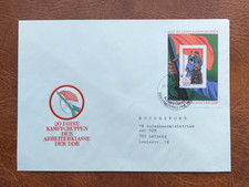 FDC DDR Block 39, 20 Jahre Kampfgruppen in der DDR, Großbrief, ESST