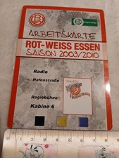 Arbeitskarte Rot-Weiss Essen