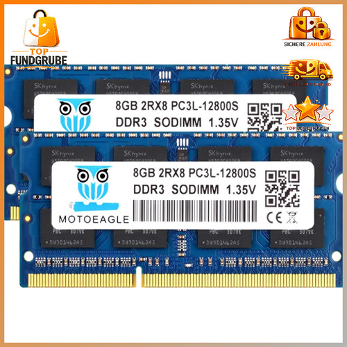 Arbeitsspeicher 16gb ddr3l - 16gb,