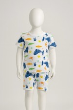 Primark Pyjama Gr. 92 „Meerestiere“ bunt