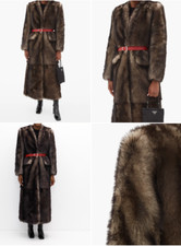 Prada lammfellmantel mit - prada,