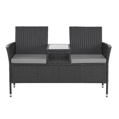 Chicago polyrattan gartenbank - chicago,