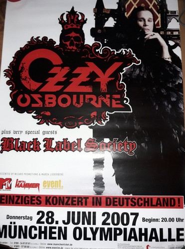 Ozzy osbourne 2007 münchen - osbourne,